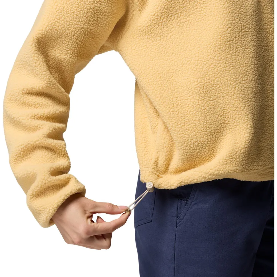 Helvetia II Cropped 1/2-Snap Fleece Pullover - Women's