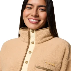 Helvetia II Cropped 1/2-Snap Fleece Pullover - Women's