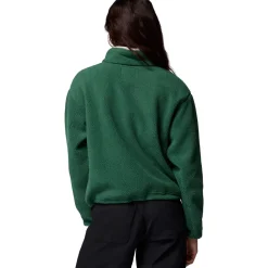Helvetia II Cropped 1/2-Snap Fleece Pullover - Women's