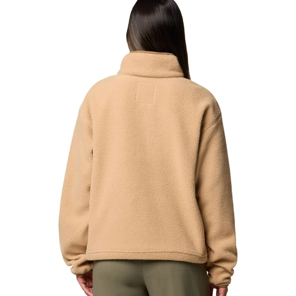 Helvetia II Cropped 1/2-Snap Fleece Pullover - Women's