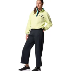 Helvetia II Cropped 1/2-Snap Fleece Pullover - Women's