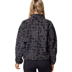 Helvetia II Printed Cropped 1/2-Snap Pullover - Women's