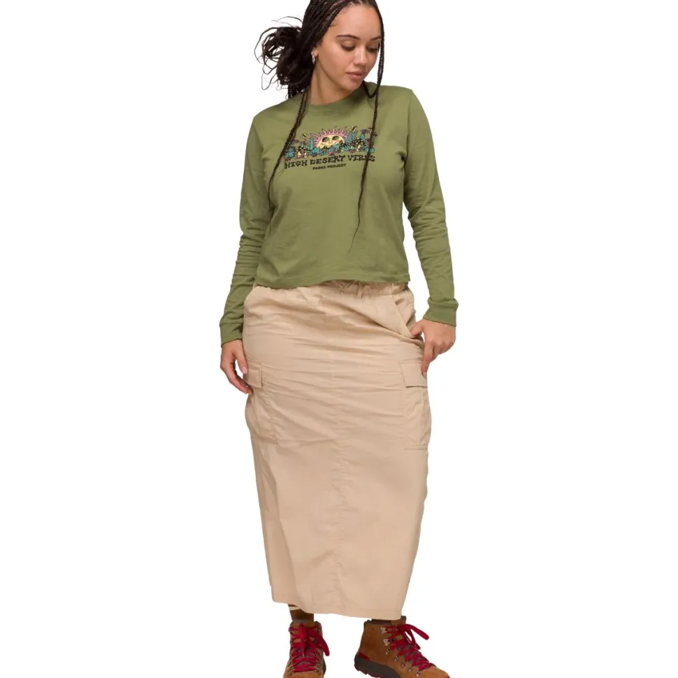High Desert Vibes Sun Boxy Long-Sleeve T-Shirt - Women's