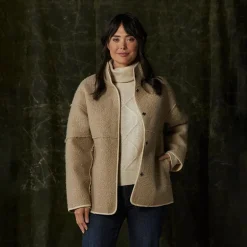 Highland Snap Fleece Coat - Women's