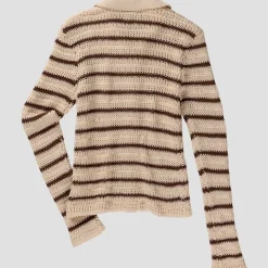 Highline Stripe Long-Sleeve Knit Top - Women's