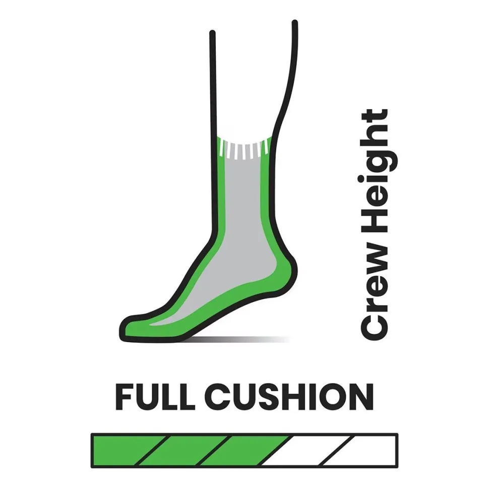 Hike Full Cushion Margarita Crew Sock - Kids'