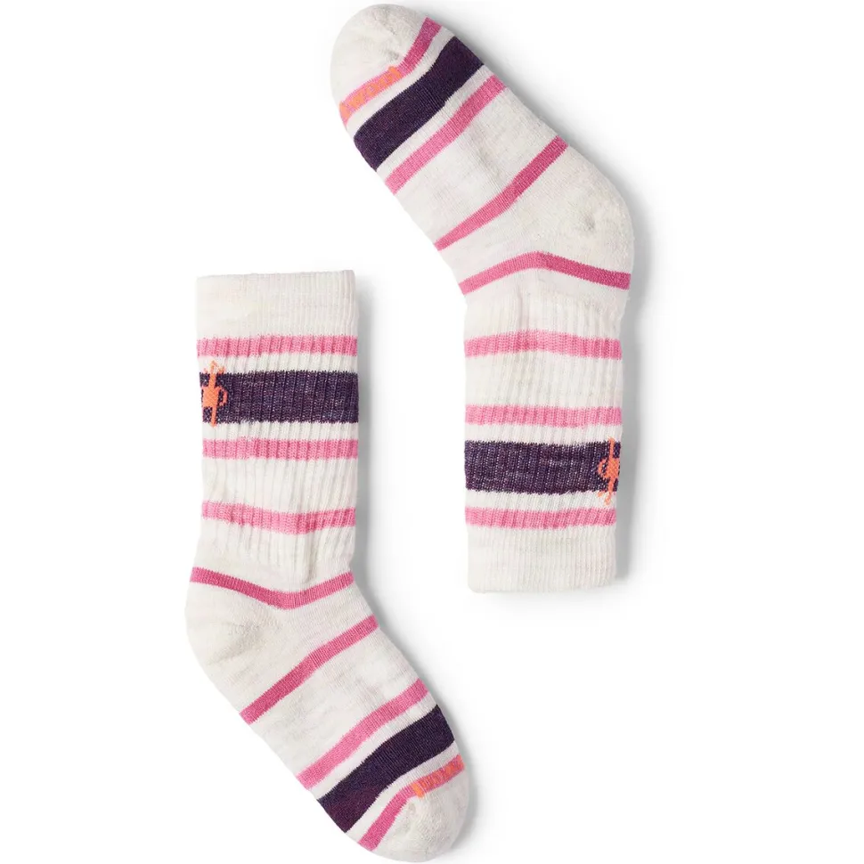 Hike Light Cushion Striped Crew Sock - Kids'