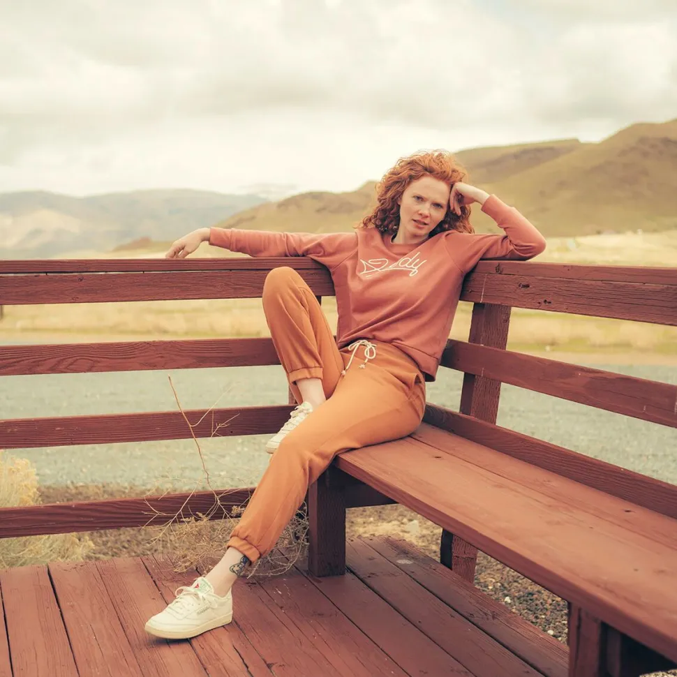 Howdy Drop Shoulder Sweatshirt - Women's