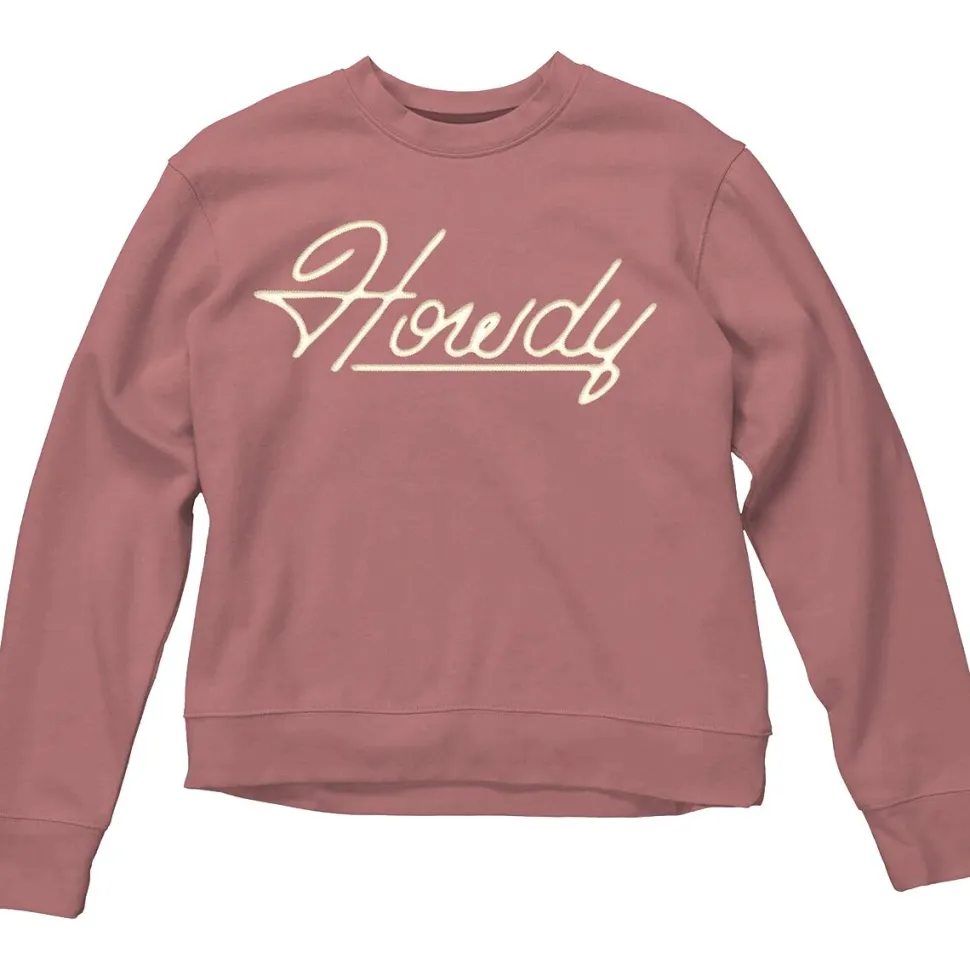 Howdy Drop Shoulder Sweatshirt - Women's