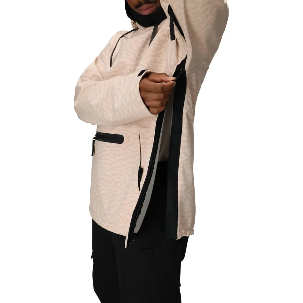 Hyperchromic Waterproof Pullover Hooded Jacket - Men's