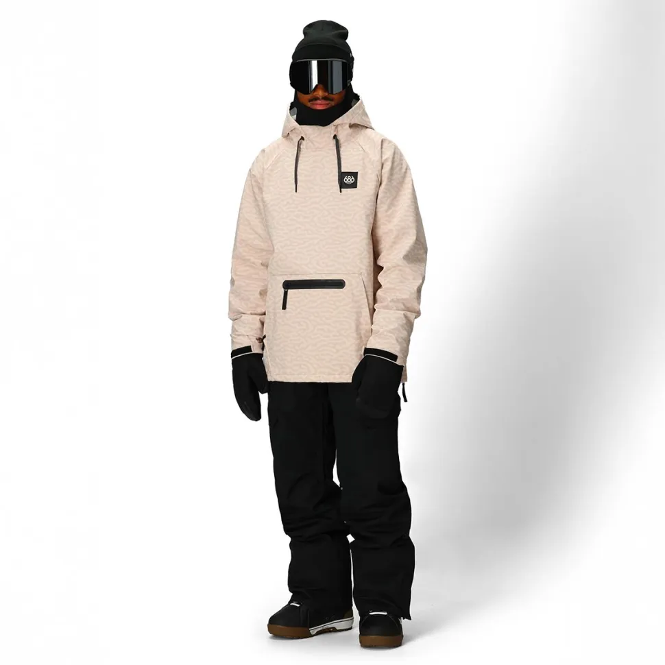 Hyperchromic Waterproof Pullover Hooded Jacket - Men's