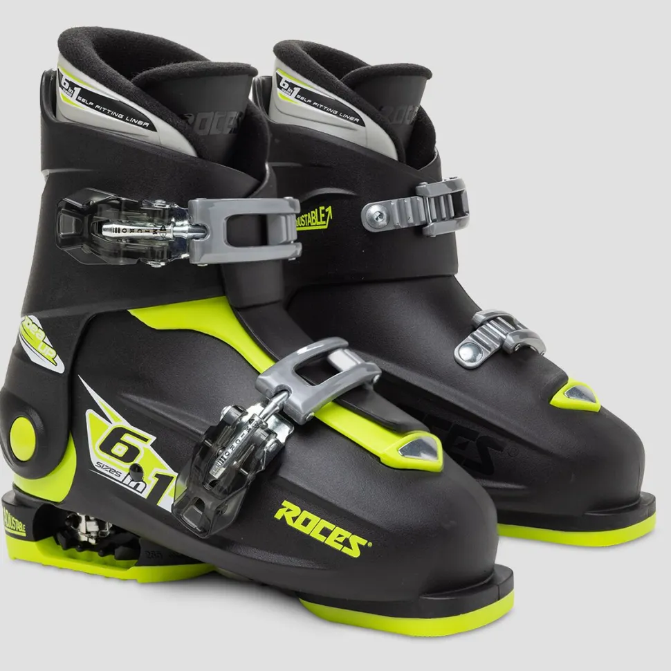 Idea Up Adjustable Double Buckle Ski Boots - Kids'