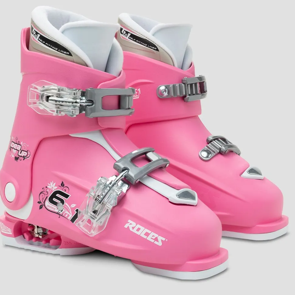 Idea Up Adjustable Double Buckle Ski Boots - Kids'