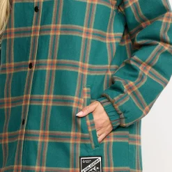 Insulated Riding Flannel Jacket - Women's