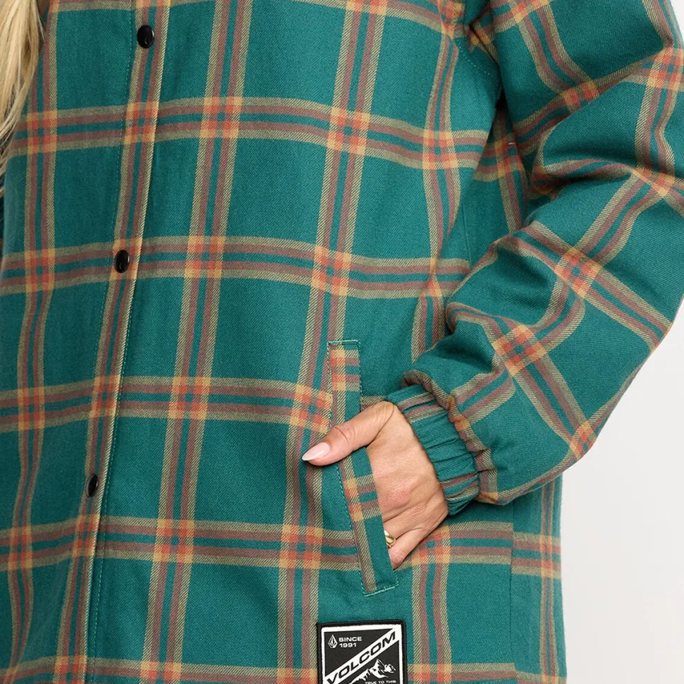 Insulated Riding Flannel Jacket - Women's