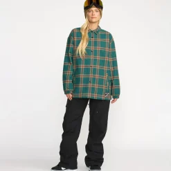 Insulated Riding Flannel Jacket - Women's