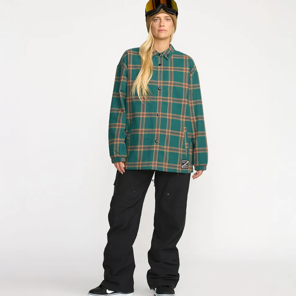 Insulated Riding Flannel Jacket - Women's