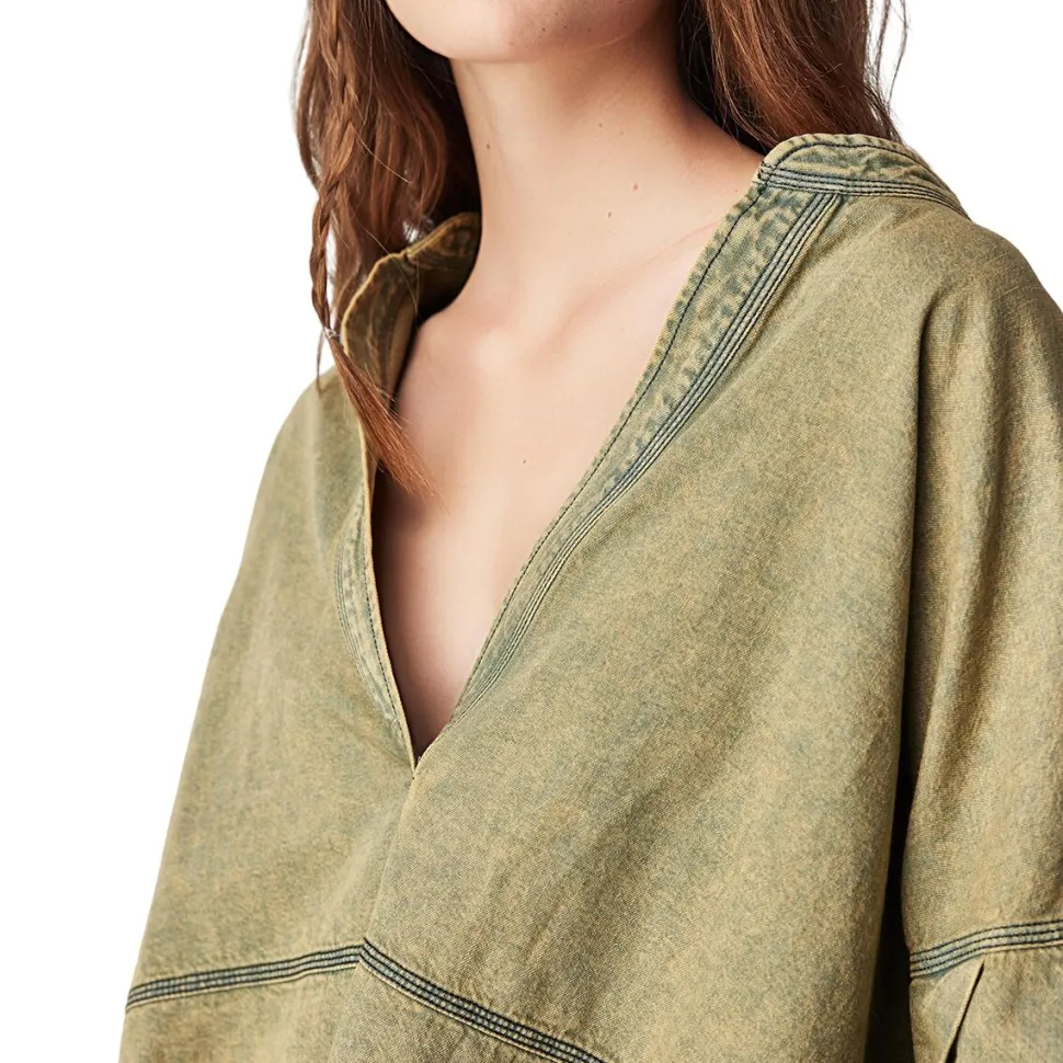 Jude Denim Pullover - Women's