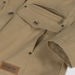 Judith Corduroy Collar Field Coat - Women's