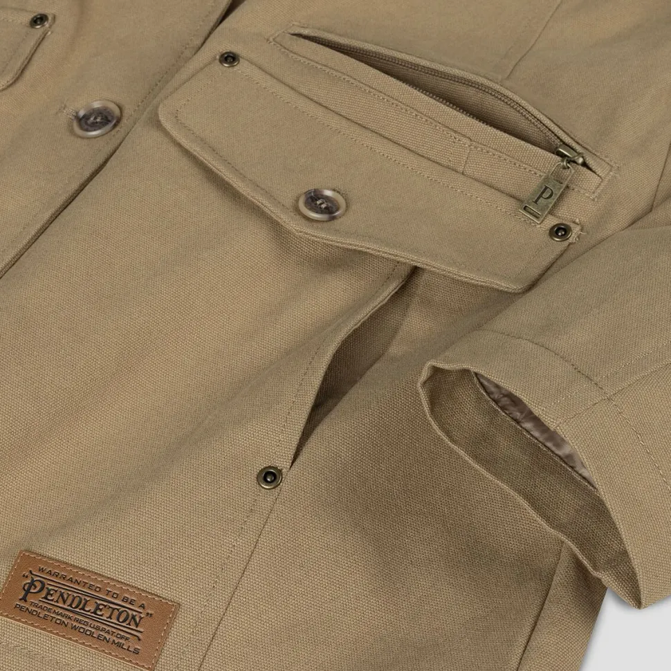 Judith Corduroy Collar Field Coat - Women's