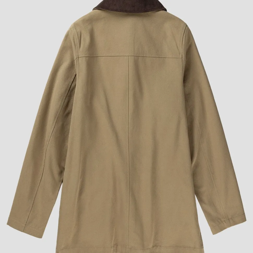 Judith Corduroy Collar Field Coat - Women's