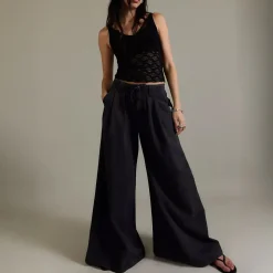 Julien Wide Leg Chino Pant - Women's
