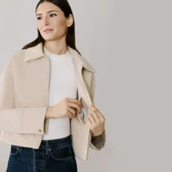 Laleh Duvet Down Cropped Jacket - Women's