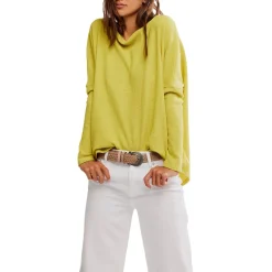 Latte Blues Thermal Solid Top - Women's