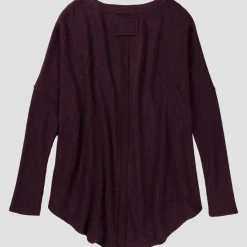 Latte Blues Thermal Solid Top - Women's