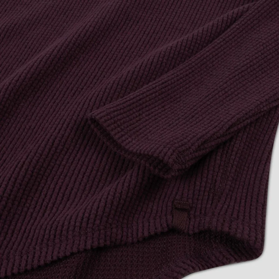 Latte Blues Thermal Solid Top - Women's