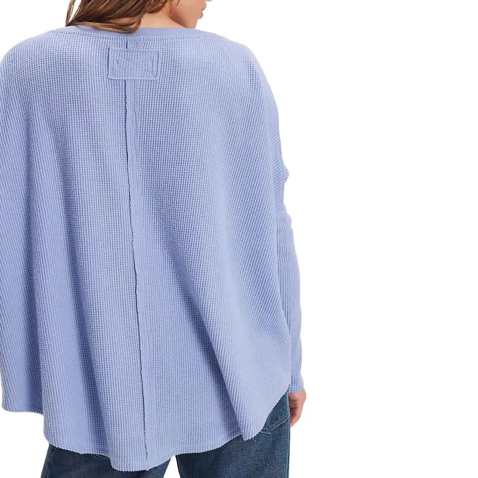 Latte Blues Thermal Solid Top - Women's