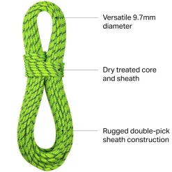Lightning Pro Double Dry 9.7mm Climbing Rope