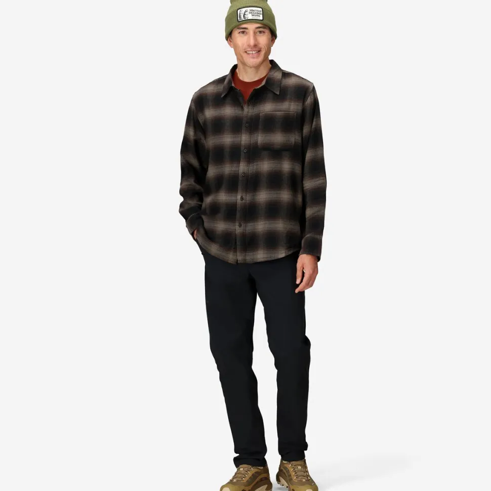 Lightweight Long-Sleeve Flannel Shirt - Men's