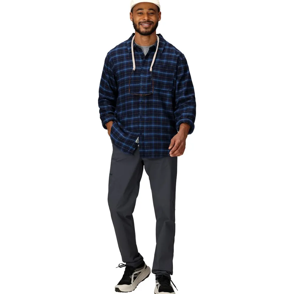Lightweight Long-Sleeve Flannel Shirt - Men's