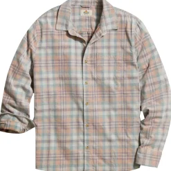 Lightweight Plaid Cord Shirt - Men's