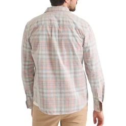 Lightweight Plaid Cord Shirt - Men's