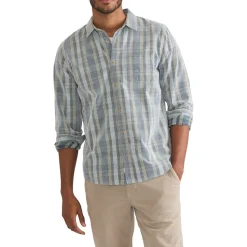 Lightweight Plaid Cord Shirt - Men's