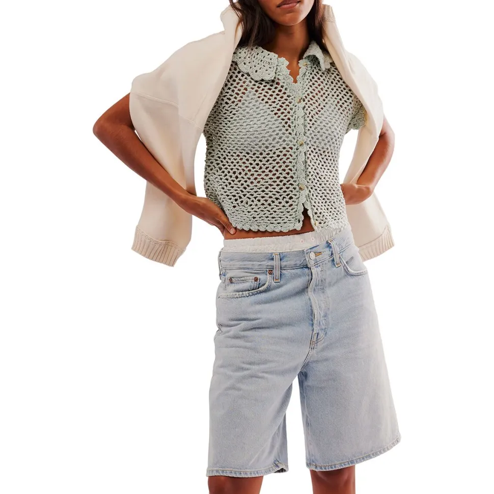 Lily Crochet Top - Women's