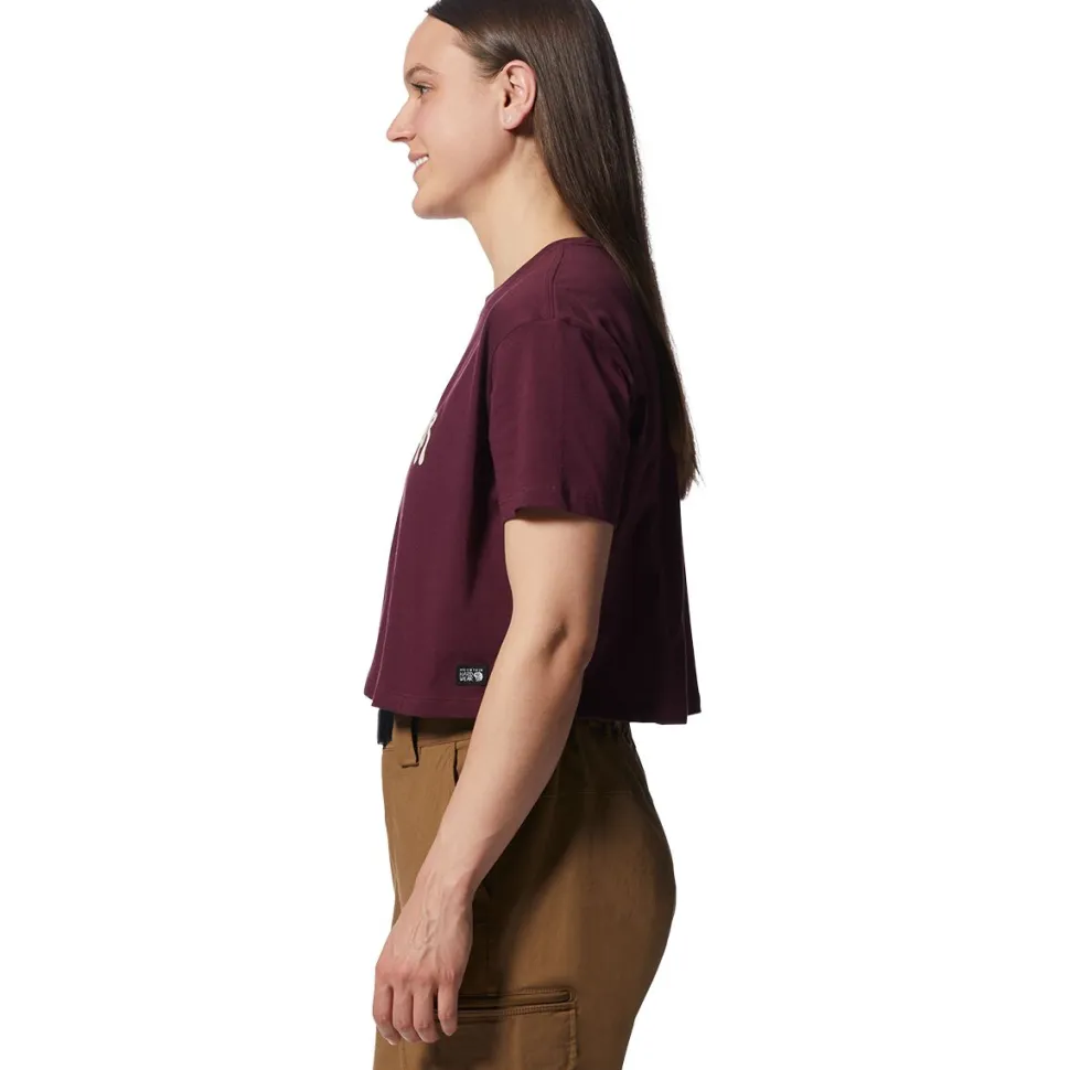 Logo Crop Short-Sleeve Top - Women's