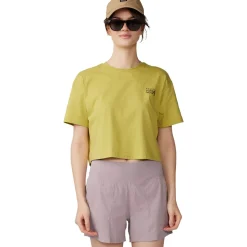 Logo Crop Short-Sleeve Top - Women's