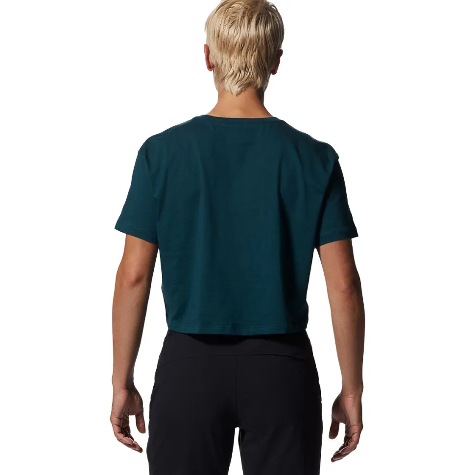 Logo Crop Short-Sleeve Top - Women's