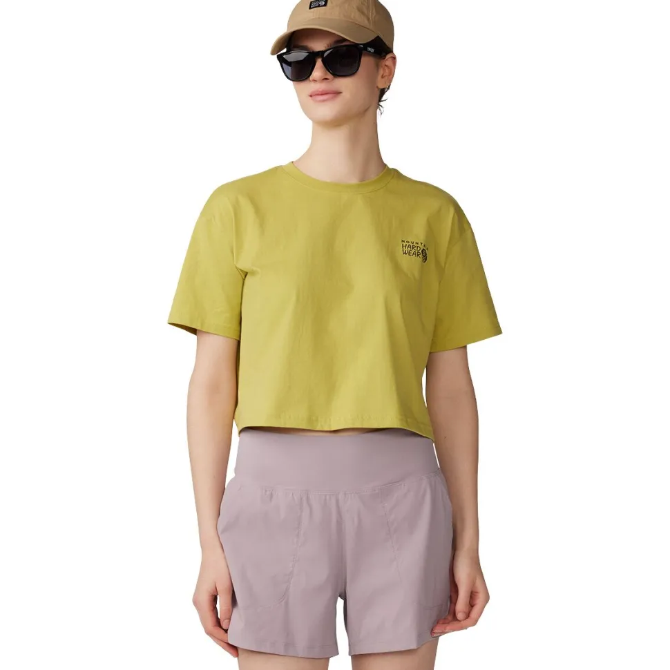 Logo Crop Short-Sleeve Top - Women's