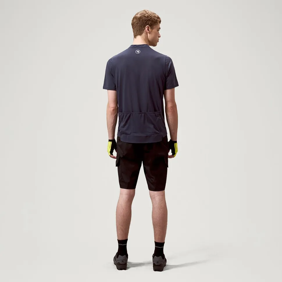 Loop Short-Sleeve Zipped Jersey - Men's