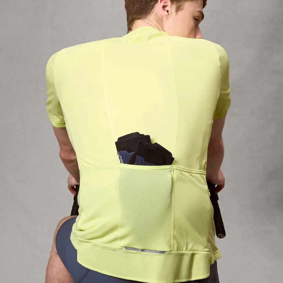 Loop Short-Sleeve Zipped Jersey - Men's