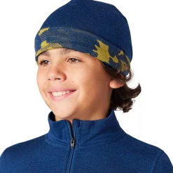 Merino 250 Reversible Pattern Cuffed Beanie - Kids'