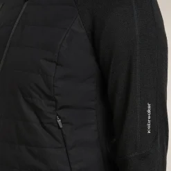 Merino Blend Quantum Hybrid Zip Hoodie - Women's