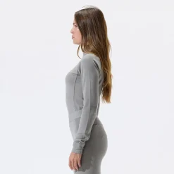 Merino Mock Neck Top - Women's
