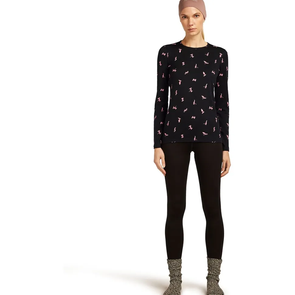 Merino 200 Oasis Long-SleevevSnow Day Crewe - Women's