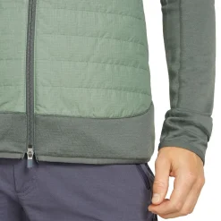 Merino Quantum Hybrid Long-Sleeve Zip Hooded Jacket - Men's