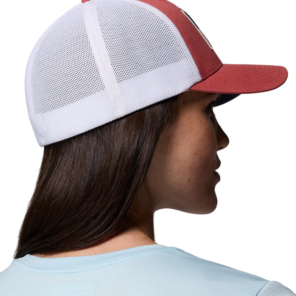 Mesh Tree Flag Trucker Hat